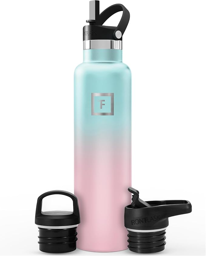 IRON FLASK 32oz camping hydration flask — best campsite water bottle for car camping 2026