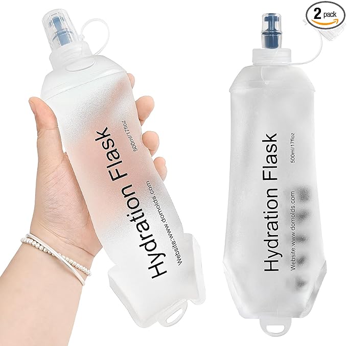 GYGYL Soft Flask TPU Collapsible Water Bottle - Best collapsible water bottle for hiking and trail running 2026