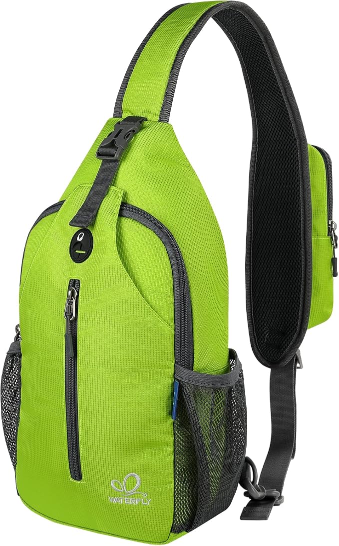 WATERFLY Crossbody Sling Backpack — Best EDC Tactical Sling Bag for Men 2026 | ApexWild Gear