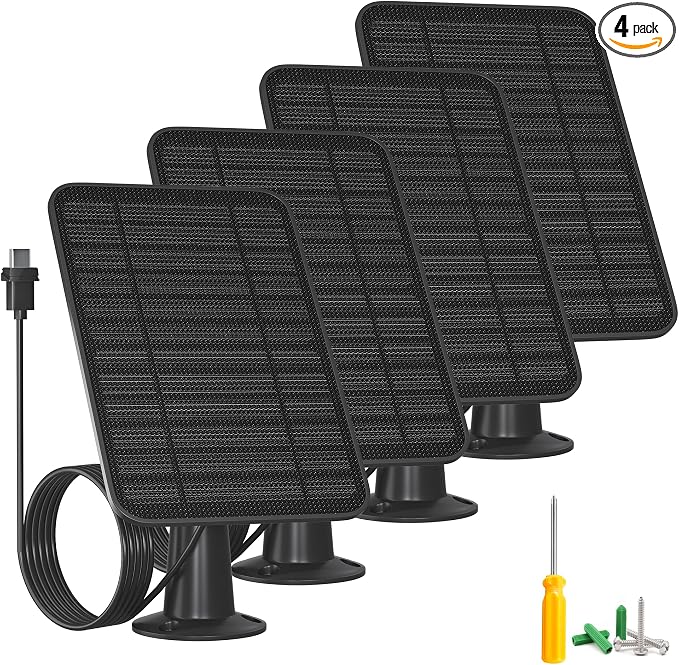 5W Solar Panel Compatible with Blink Outdoor 4/2K+ Camera - ApexWild Gear