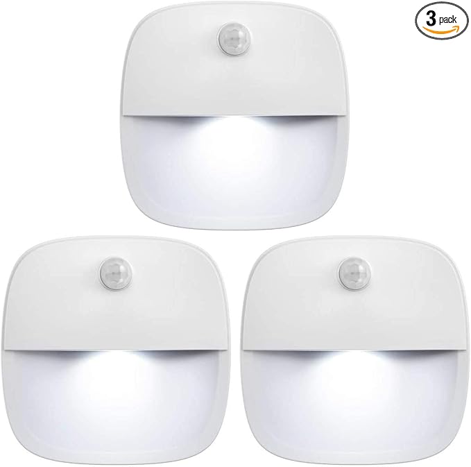 AMIR Upgraded Motion Sensor Light Indoor, Stair Lights Battery Operated by AMIR