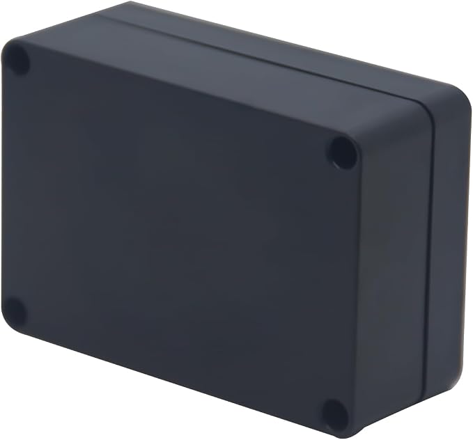 Project Box IP65 Waterproof Junction Box ABS Plastic Black Electrical Boxes DIY - Image 6