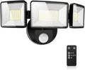 7500LM LED Security Light Motion Sensor Outdoor Lights, Adjustable 3 Head by MAGAGUVU