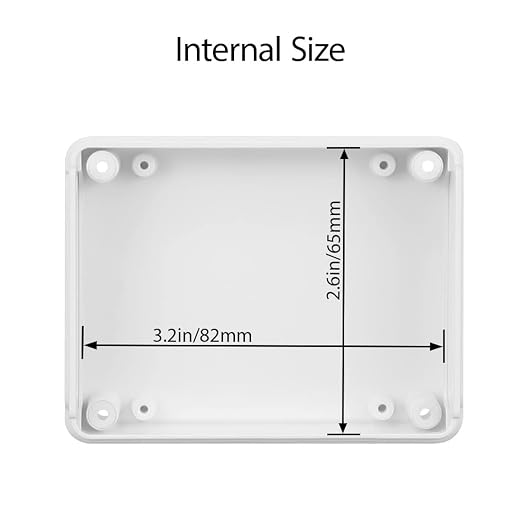 LeMotech Project Box 10 Pieces ABS Plastic Electrical Project Case Small - Image 5