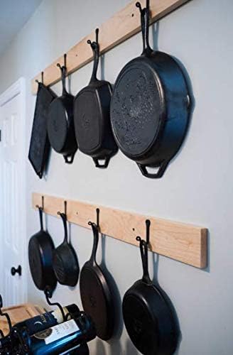 Heavy Duty Cast Iron Wall Hooks – Multi-Purpose hangers - Image 3