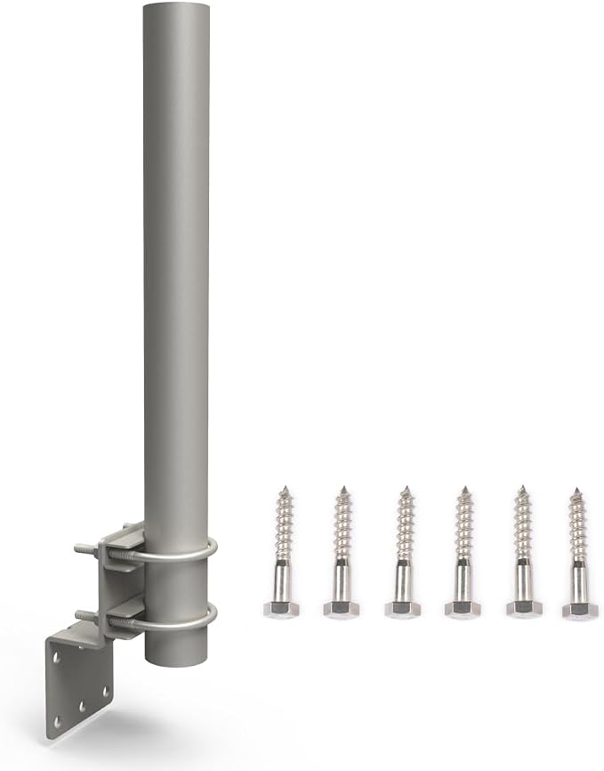 Technical Pole Mount Accessory for Outdoor Antennas & Weather Station – by ImbE