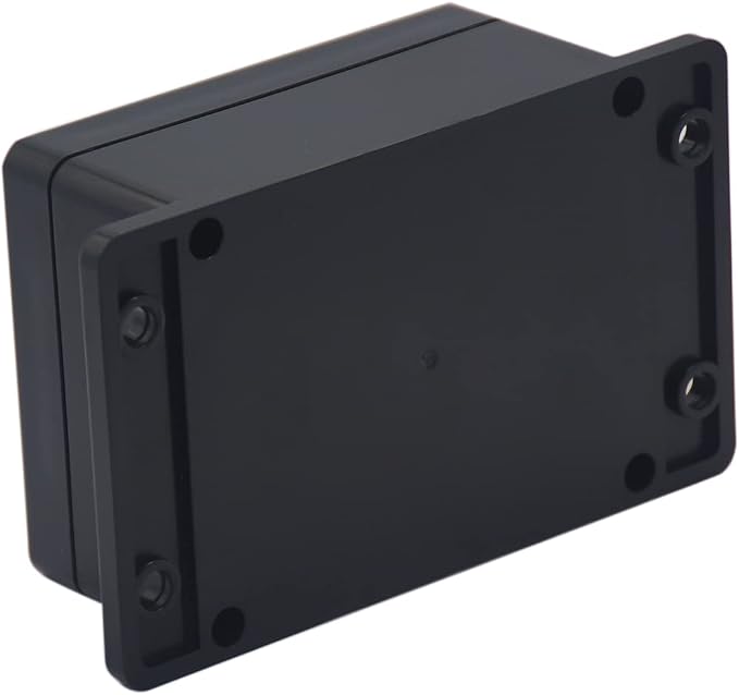 2 Pack Project Box IP65 Waterproof Junction Box ABS Plastic Black Electrical - Image 7