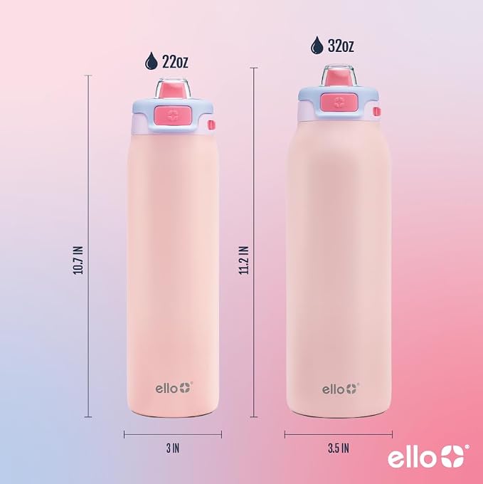 Ello Pop & Fill 32oz Stainless Steel Water Bottle - Image 7