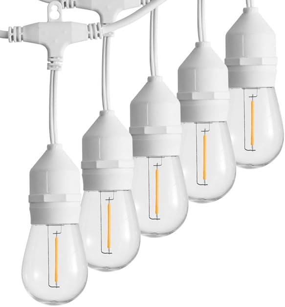 SUNTHIN 105FT Outdoor White String Light by SUNTHIN