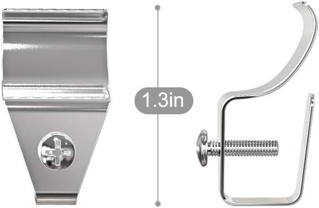 Hibezos 12 Pack Vinyl Siding Clip Hooks - Image 7