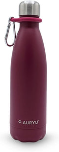 Triple-Walled Insulated Stainless Steel Water Bottle, Keeps Drinks Cold by AURYU