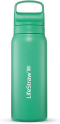 LifeStraw Go Series – Insulated Stainless Steel Water Filter Bottle by LifeStraw