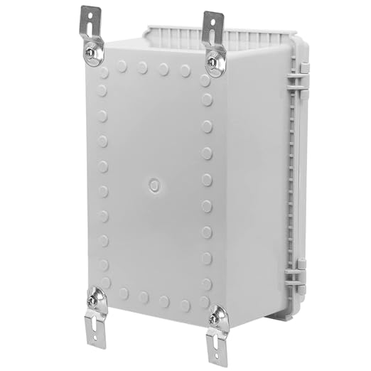 Zulkit Junction Box, IP67 Waterproof Electrical Box Hinged Cover Stainless - Image 8