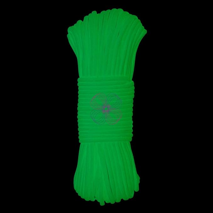 Craft County Glow in The Dark Zesty 21 Strand Luminous 550 Paracord – - Image 5