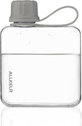 Portable Flat Water Bottle, BPA Free Reusable Tritan Plastic Travel Water by ALLKELR