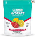 TRULABS Hydrate Electrolyte Drink Mix – Strawberry Lemon Flavor, Sugar-Free by Unknown