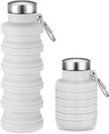 Baderke Collapsible Water Bottles 17oz Travel Sports Portable Water Bottle by Baderke