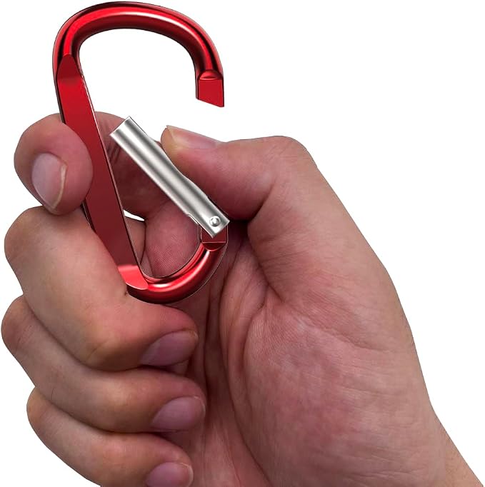 3" Aluminum Carabiner Clips - Image 5
