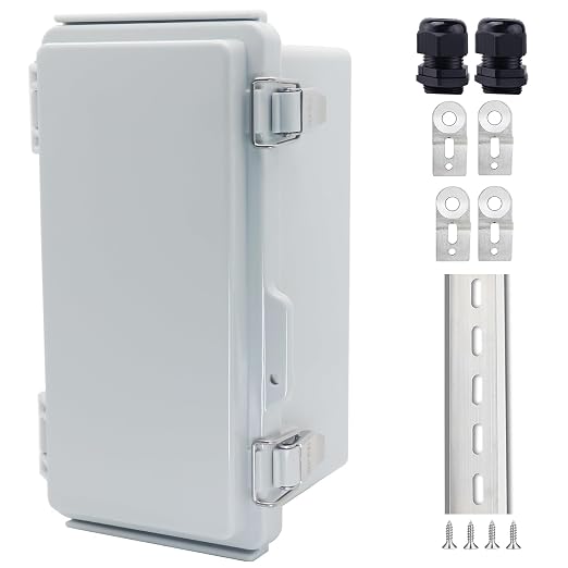 IP67 Waterproof Junction Box, ABS Plastic Electrical Enclosure by LuSumtly