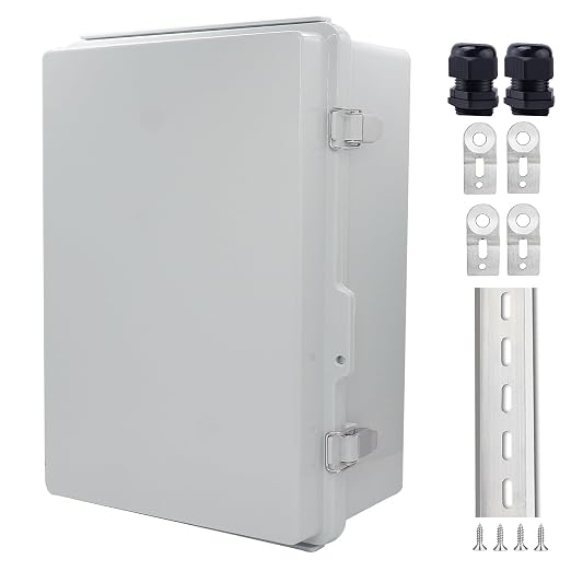 IP67 Waterproof Junction Box, ABS Plastic Electrical Enclosure by LuSumtly