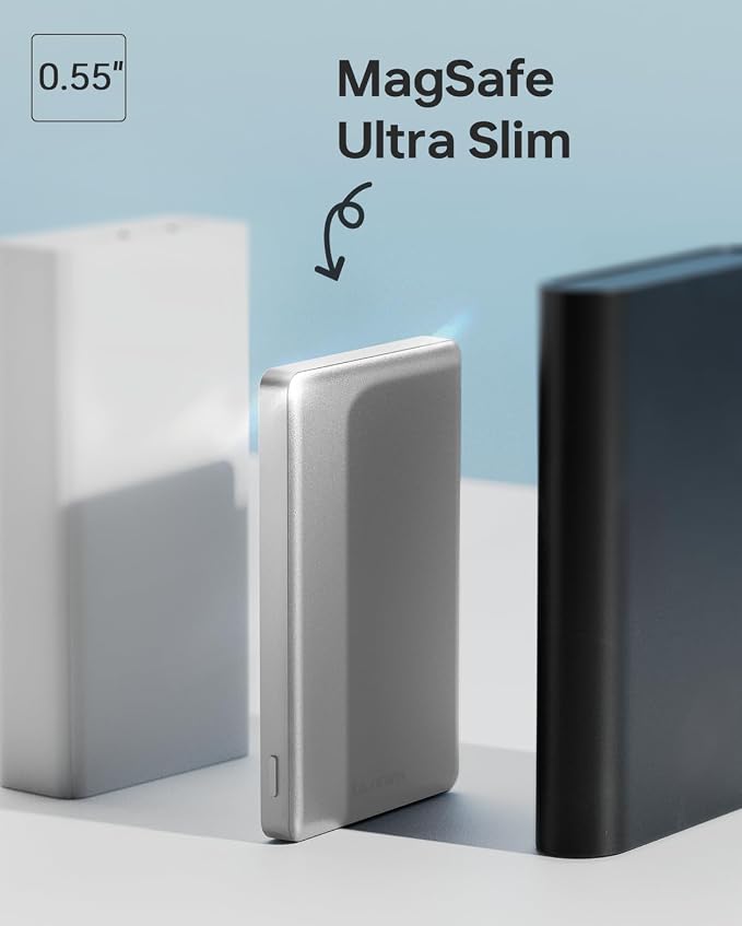 ULiXWH 10, 000mAh for MagSafe Power Bank Ultra Slim, Magnetic Wireless Charger - Image 3