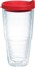 Tervis Clear & Colorful Lidded Made in USA Double Walled Insulated Tumbler by TervisTumblerCompany