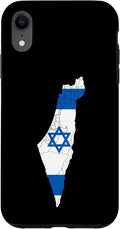 Israel National Flag Distressed Map Case by Unknown