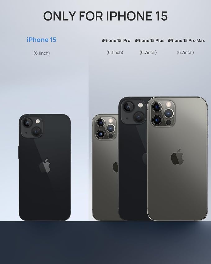 Lanhiem Magnetic for iPhone 15 Pro Case, IP68 Waterproof Dustproof Case - Image 5