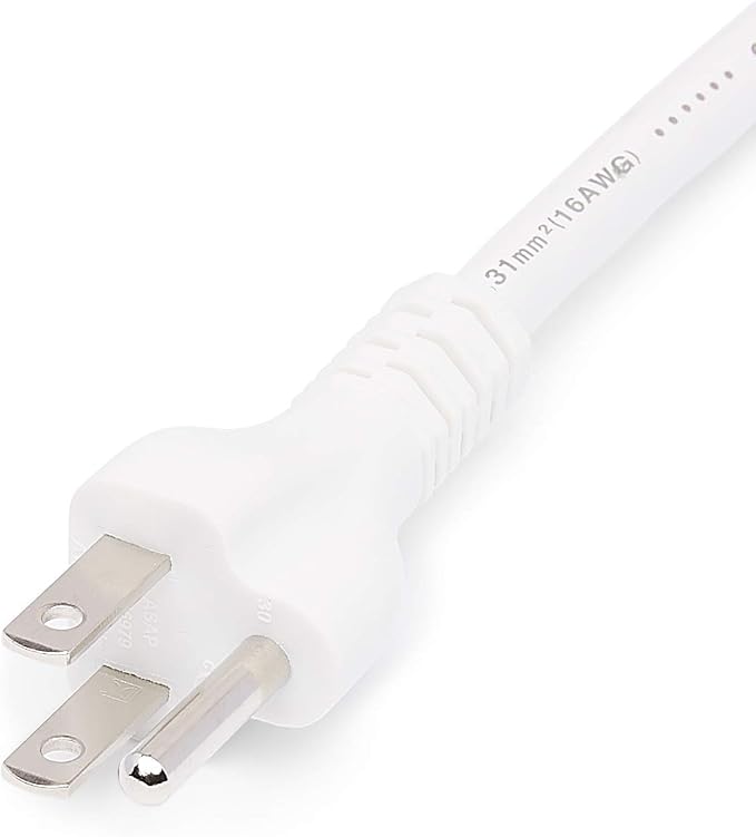 Amazon Basics Extension Cord, 3 Ft, 3-Prong Outlet Extender, Indoor Use - Image 4