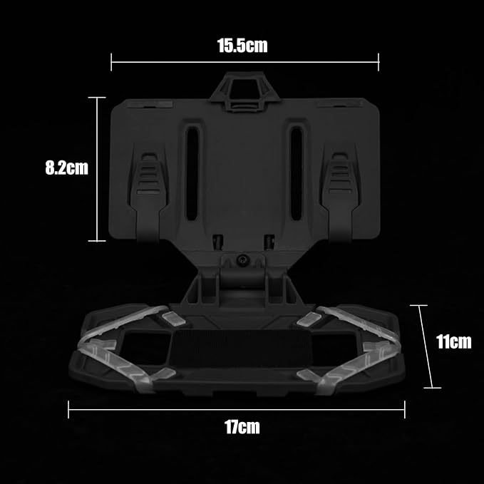 Zhongren Tactical Plate Carrier Vest Attachments Universal Phone Chest Mount - Image 2