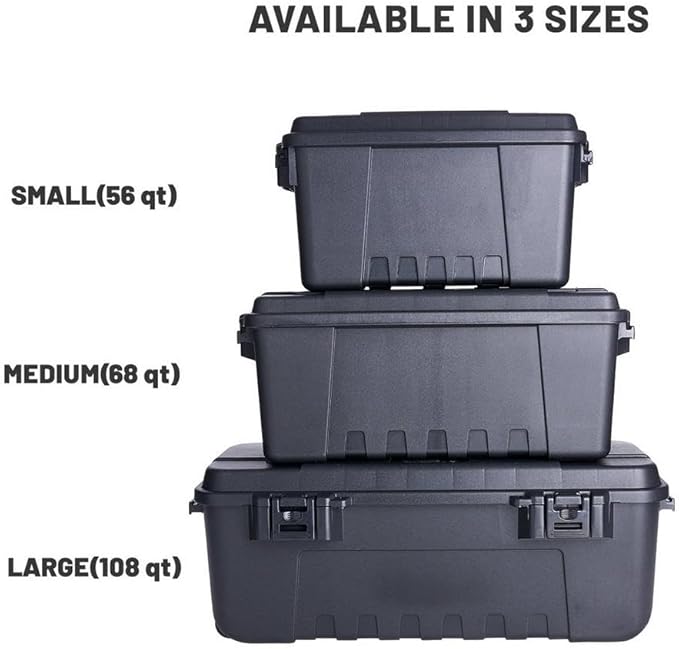Plano Sportsman's Trunk, Medium 3 Pack, Lockable Storage Box, Medium Storage - Image 6