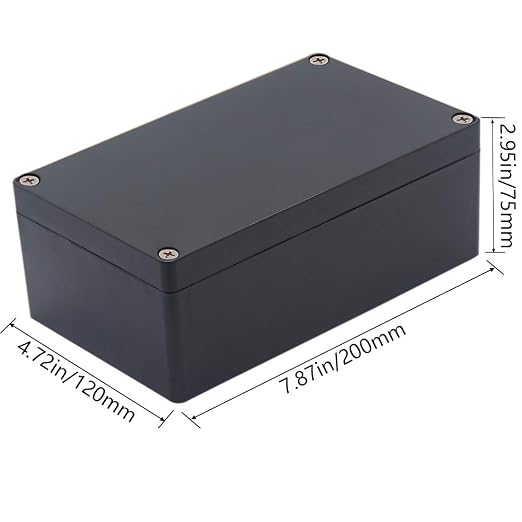 Junction box, Raculety Electrical Project Case Power Junction Box, Project Box - Image 2