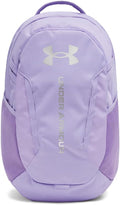 Under Armour Unisex Hustle 6.0 Backpack, Transparent/Transparent/Metallic Silver by UnderArmour