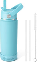 Fimibuke Kids Insulated Water Bottle, 18oz BPA FREE 18/8 Stainless Steel Kids by Fimibuke