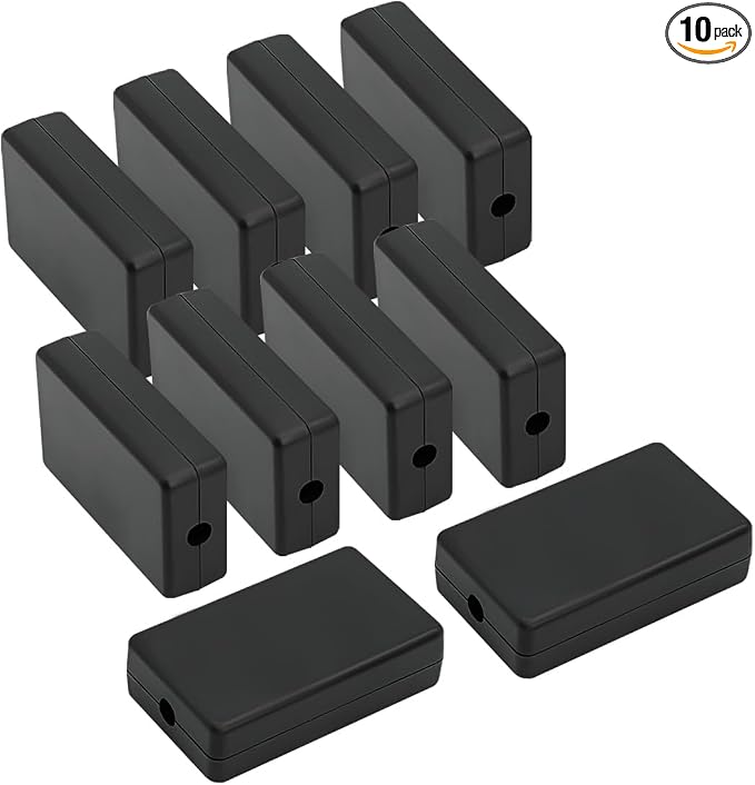 LeMotech Project Box 10 Pieces ABS Plastic Electrical Project Case Small by LeMotech