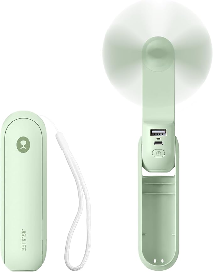 JISULIFE Portable Handheld Fan, Mini Personal 3-In-1 by LivechillStaycool