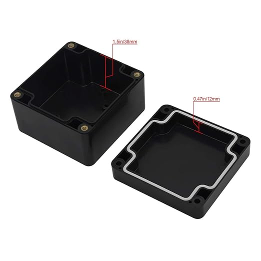 LeMotech Junction Box IP65 Waterproof Project Box Dustproof ABS Plastic - Image 3
