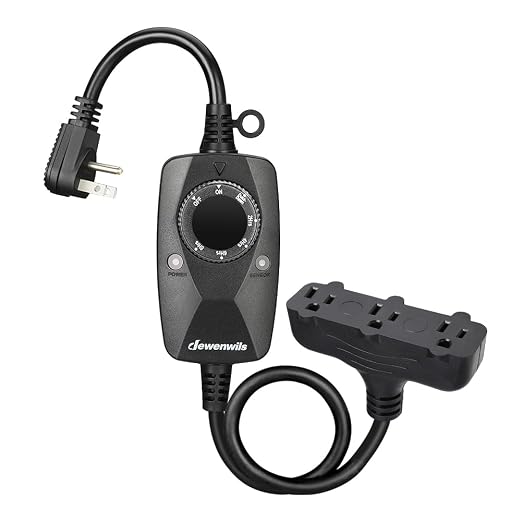 DEWENWILS Light Timer Outdoor Weatherproof by DEWENWILS