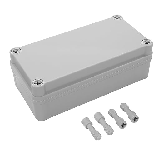 LeMotech Junction Box IP67 Waterproof Dustproof ABS Plastic Project Box by LeMotech
