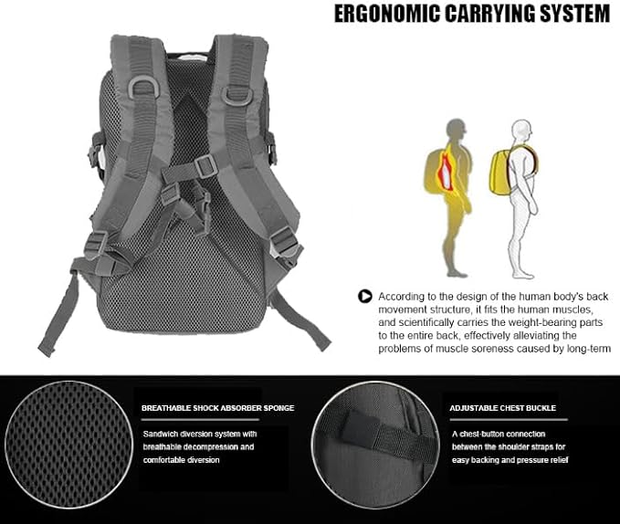 Miramrax 12L Small Backpack Day Pack - Image 7