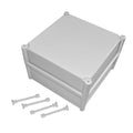 LeMotech Waterproof Dustproof IP67 Junction Box DIY Case Enclosure Gray 11 x 11 by LeMotech