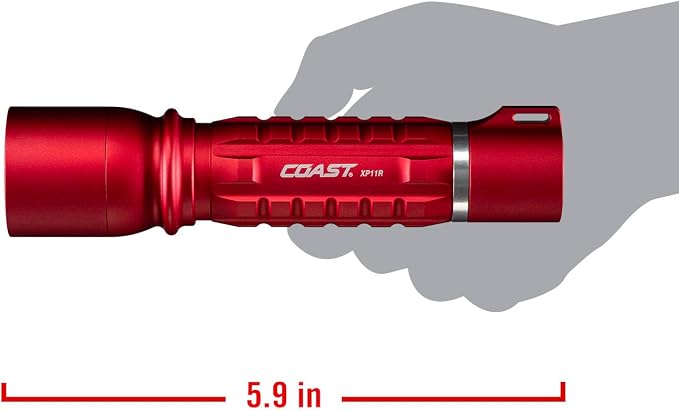 Coast XP11R 2600 Lumen USB-C Rechargeable LED Flashlight - Image 8