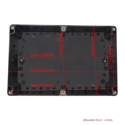 Project Box IP65 Waterproof Junction Box ABS Plastic Electrical Boxes DIY - Image 3