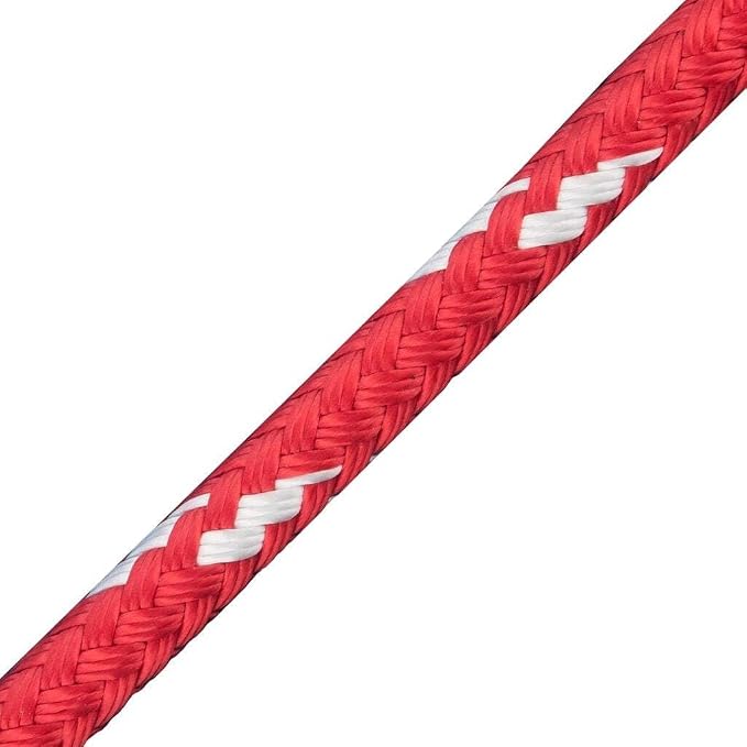 New England Ropes 1/4in Sta-Set Solid Red 30 Feet Long - Image 6