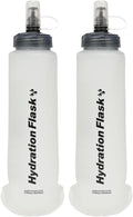 Azarxis TPU Soft Flask Collapsible Water Bottle Running Folding Gel Water by DesignedforOutdoorSports