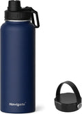 Navigate 40 oz Insulated Stainless Steel Sports Water Bottle by Navigate