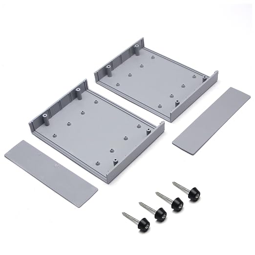 Fielect 5.91" x 4.72" x 1.57" Dustproof Electronic Junction Box Plastic - Image 3