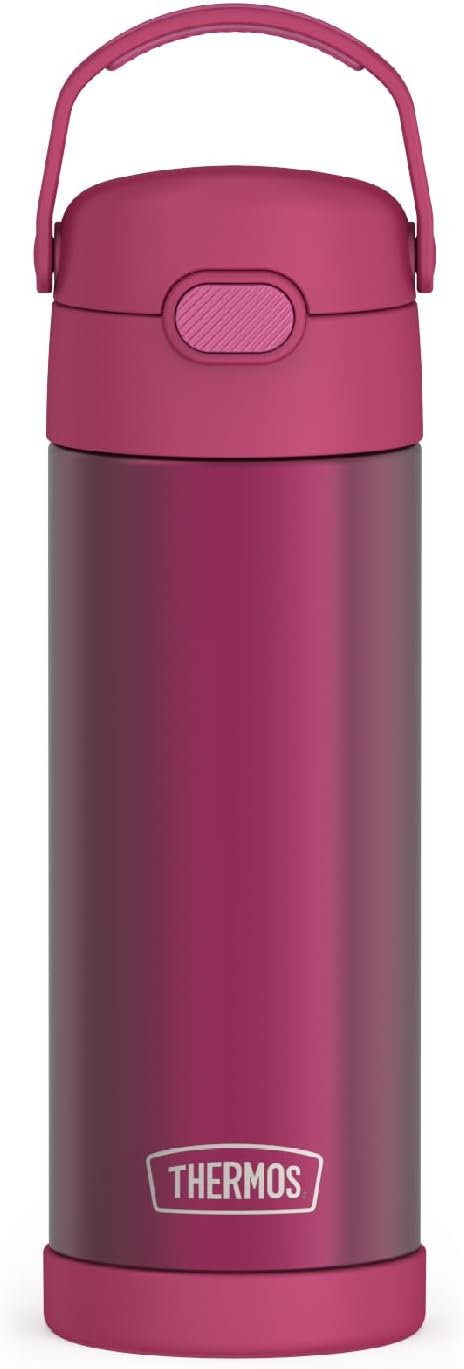 THERMOS FUNTAINER 16 Ounce Stainless Steel Vacuum Insulated Bottle by Thermos