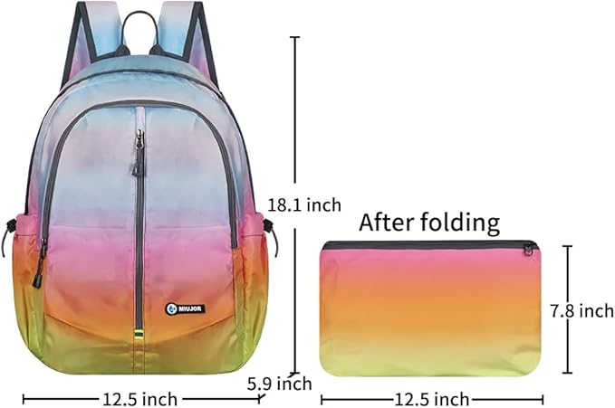 Lightweight Packable Foldable Backpack，Hiking backpack，Travel Backpack - Image 2