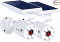 Aluminum Solar Motion Sensor Lights Outdoor by DrawGreen